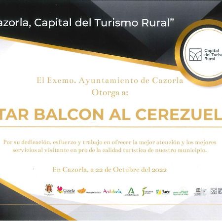 Alojamiento Balcon Al Cerezuelo カソルラ エクステリア 写真